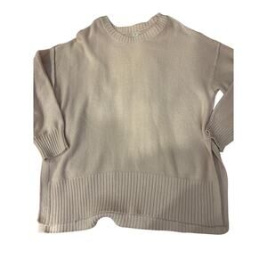 Aire m oversized light pink sweater